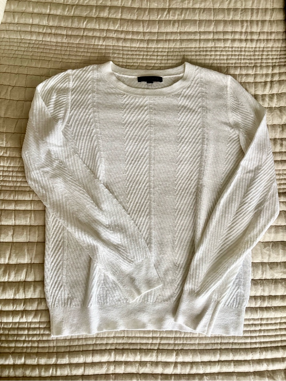 Banana Republic white sweater